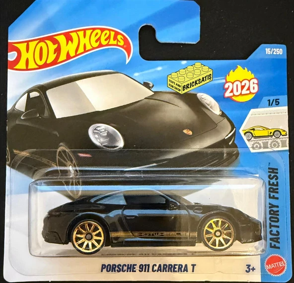 Hot Wheels Tekli Arabalar Porsche 911 Carrera T JJK80 (Factory Fresh) ürün görseli 1