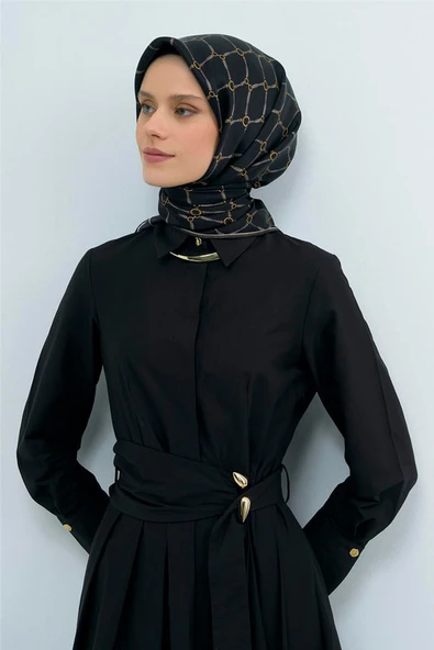 9538 ARMİNE SAF İPEK EŞARP - Resim 3