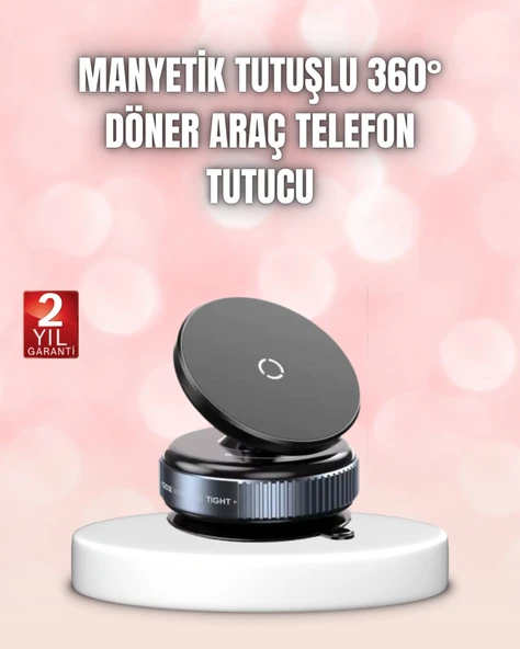 Vakumlu Manyetik Araç İçi Telefon Standı ürün görseli 1