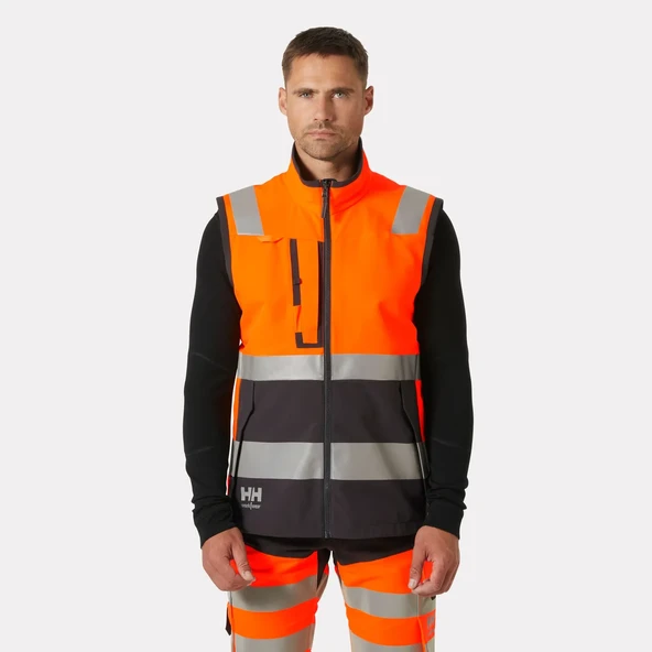 Helly Hansen Alna 4X Tech Vest 74030 Reflektörlü İş Yeleği ürün görseli 1