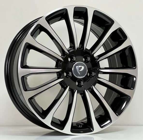 6.5X16 BKY-1204 5X98 ET40 58.1 BLACK MACHINED XL ürün görseli 1