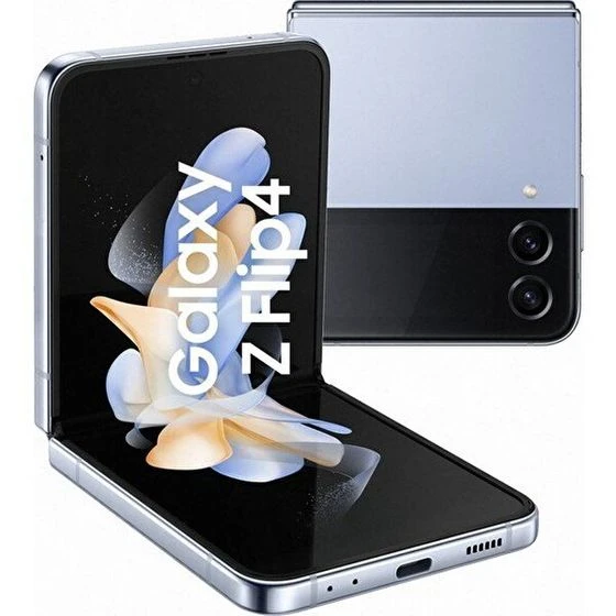 Yenilenmiş Samsung Galaxy Flip 4 128 GB Mavi Cep Telefonu (12 Ay Garantili) - A Kalite ürün görseli 1