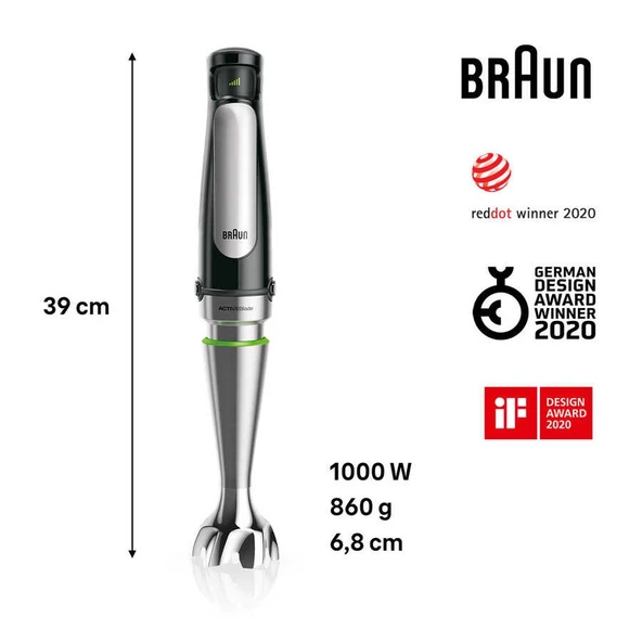 Braun MQ7075X Multiquıck 7 El Blender Seti - Resim 5