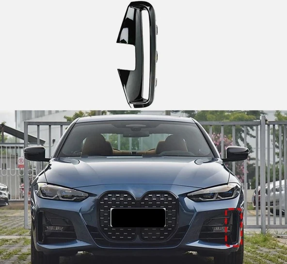 BMW 4 SERİSİ G22 UYUMLU TAMPON IZGARASI SOL 51118077069 ürün görseli 1