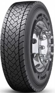 Goodyear 285/70R19.5 146L140M Kmax D Gen2 ❄ 3psf M+s ( Asfalt Çeker ) 4 Mevsim Lastik - 2026 ürün görseli 1