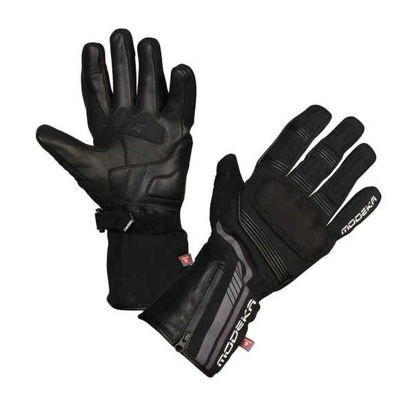MODEKA MAKARI WATERPROOF ELDİVEN SİYAH ürün görseli 1