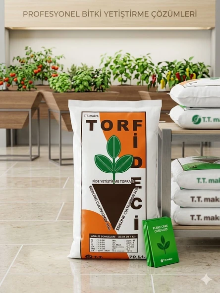 70 Lt Torf Toprak, Fide, Çiçek, Bitki yetiştirme Torfu ürün görseli 1