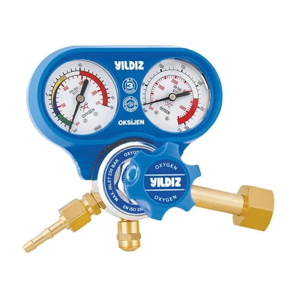 Yıldızgaz 5401S Oksijen Basınç Düşürücü 0.10 Bar ürün görseli 1