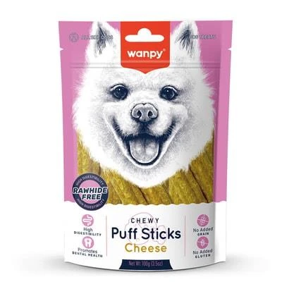 Wanpy Tahılsız Peynirli Köpek Çiğneme Ödülü 100 Gr ürün görseli 1