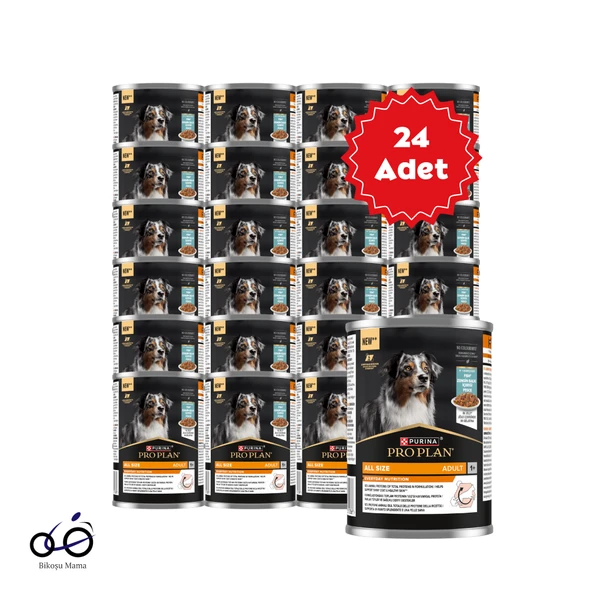 Pro Plan Jöle İçinde Balıklı Yetişkin Köpek Konservesi 400grX24 Adet ürün görseli 1