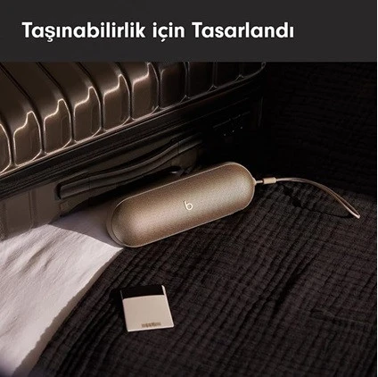 Beats Pill Kablosuz Bluetooth Hoparlör Altın - Resim 4