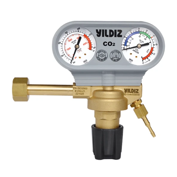 Yıldızgaz 5350S Karbondoksit Basınç Düşürücü 0.21Lt/Dk ürün görseli 1