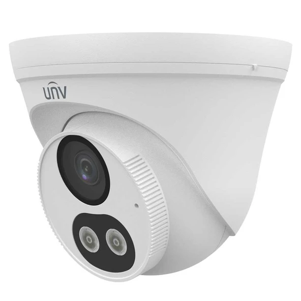 UNV IPC3614LB-AF28K-DL 4MP IP 2.8mm Sabit Lens H.265+ Dual Light Dome Güvenlik Kamera ürün görseli 1