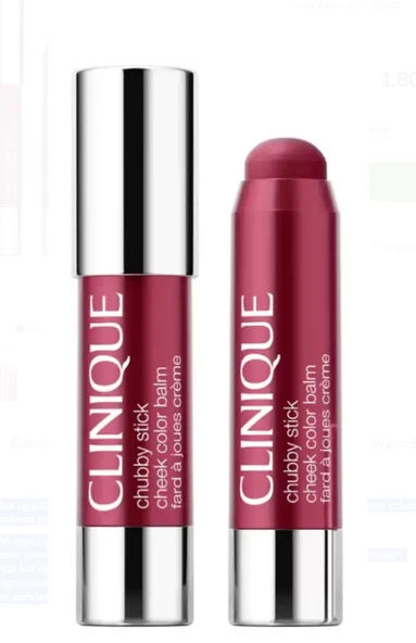 Clinique Chubby Stick Cheek Color Balm Krem Allık 03 Roly Poly Rosy ürün görseli 1