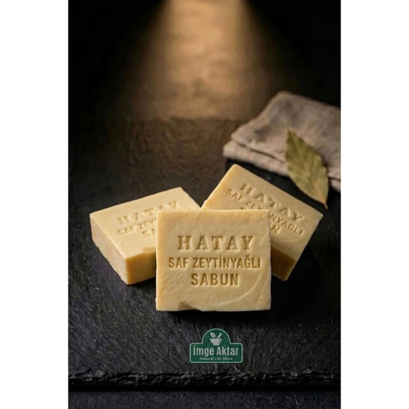 Hatay Saf Zeytinyağlı Sabun 3 Adet (3x120 gr) ürün görseli 1