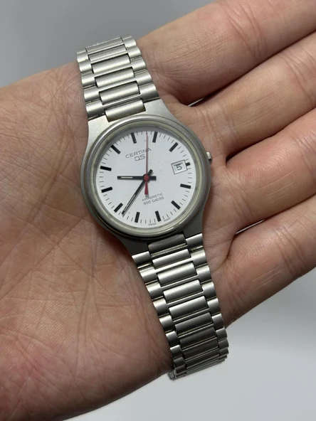 Certina DS 34,30mm Çelik Kordon Erkek Kol Saati 2.El (ARIZALI) ürün görseli 1