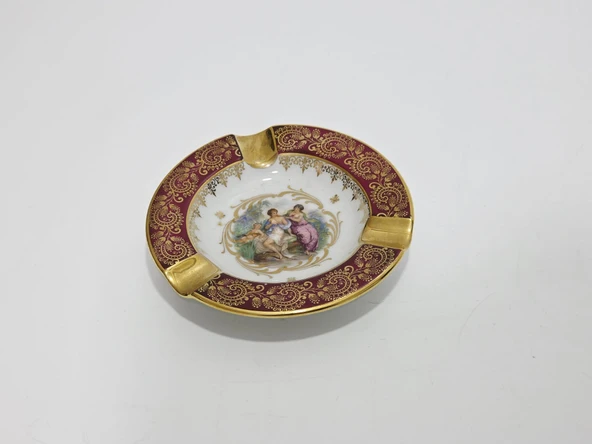 Limoges Minyatür Desen Porselen Küllük 11,50cm ürün görseli 1