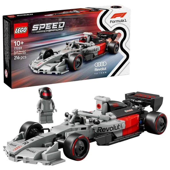 LEGO Speed Champions Audi Revolut F1 Team R26 Race Car 77259 ürün görseli 1