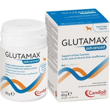 Candioli Glutamax Advanced Canine Karaciğer Destek Tableti (20 Tb) ürün görseli 1