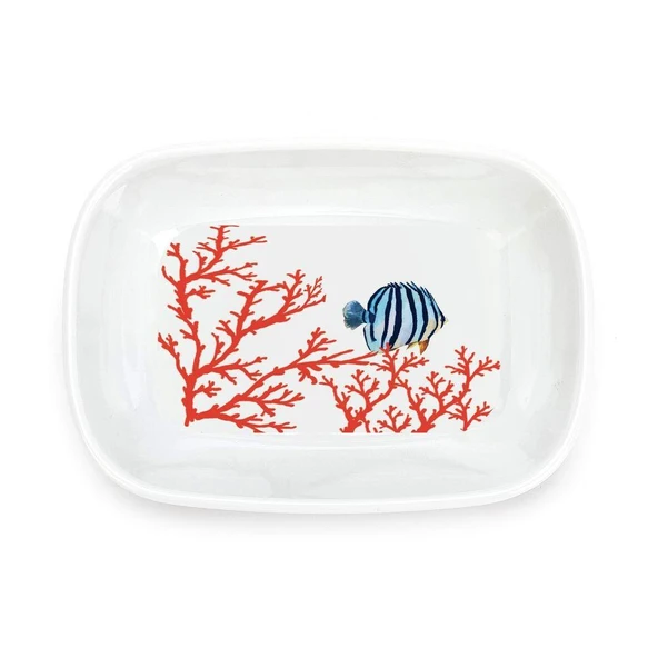 Sherenna Coral Mini Kayık Tabak ürün görseli 1