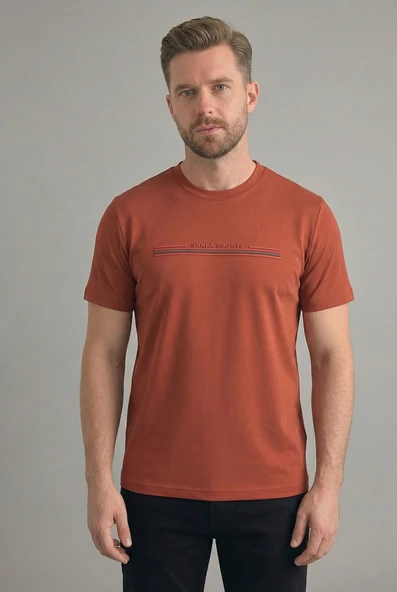 256017 SANFA O YAKA TSHIRT - Resim 2