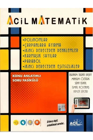 Acil Polinomlar Çarpanlara Ayırma 2. Dereceden Denklemler Karmaşık Sayılar ürün görseli 1