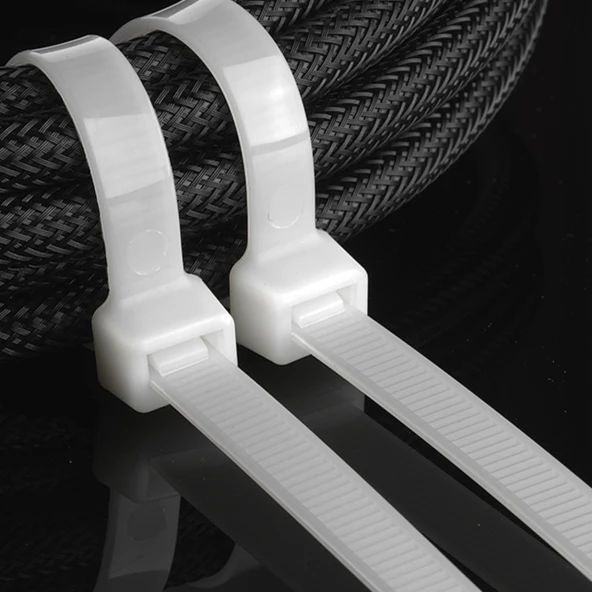 Kablo Bağı 3.5x250mm (Beyaz) (100 Adet) - Resim 4