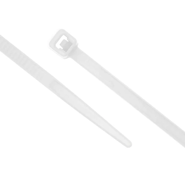 Kablo Bağı 4.5x200mm (Beyaz) (100 Adet) - Resim 2