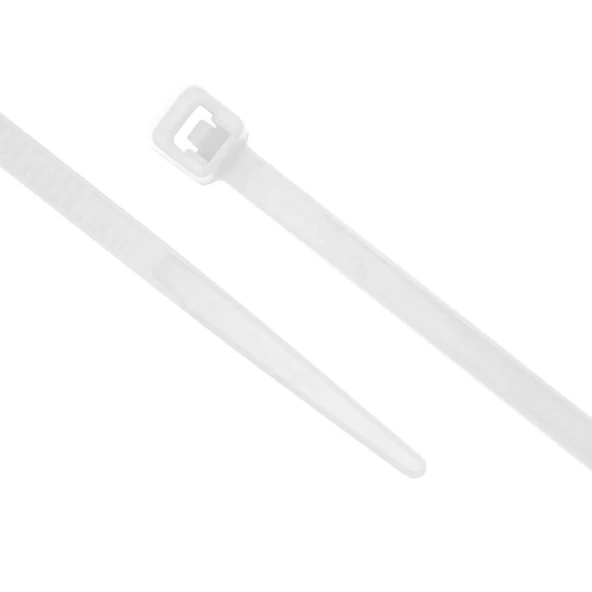 Kablo Bağı 4.5x250mm (Beyaz) (100 Adet) - Resim 2