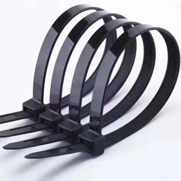 Kablo Bağı 3.5x280mm (Siyah) (100 Adet) ürün görseli 1