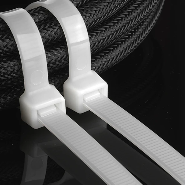 Kablo Bağı 3.5x280mm (Beyaz) (100 Adet) - Resim 3