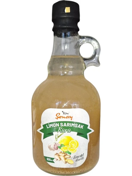 Şenay Limon Sarımsak Kürü Zencefil İlaveli 500 Ml ürün görseli 1