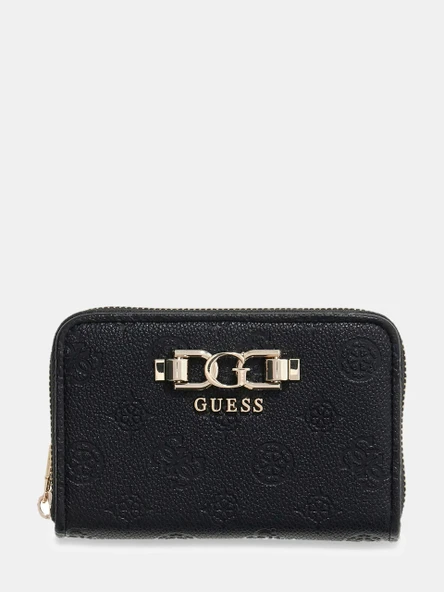 Guess Anise Orta Boy Fermuarlı Kadın Siyah Cüzdan SWPD9916140-BLO ürün görseli 1