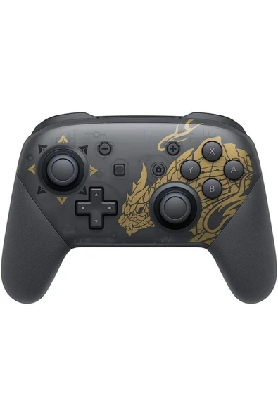 Switch Pro Controller - Monster Hunter Rise Edition (Magnamalo) - Resim 3