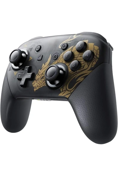 Switch Pro Controller - Monster Hunter Rise Edition (Magnamalo) - Resim 2