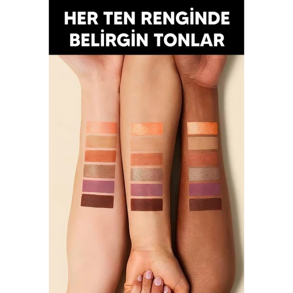 54'lü Mat Sedefli Far Paleti ürün görseli 1