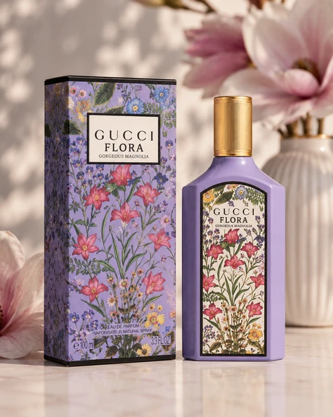 Gucci Flora Gorgeous Magnolia Edp Kadın Parfüm 100 Ml ürün görseli 1