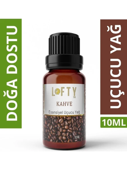 Lofty Kahve Uçucu Yağ Buhurdanlık Esansı Konsantre Oda Kokusu Uçucu Esans Buhur Yağı 10 ml ürün görseli 1