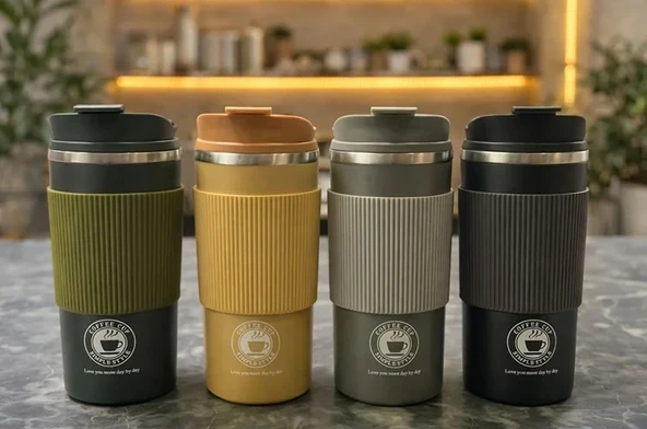 500 ml Paslanmaz Çelik Termos Mug Bardak ürün görseli 1