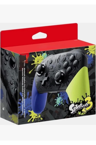 Switch Pro Controller - Splatoon 3 Special Edition ürün görseli 1