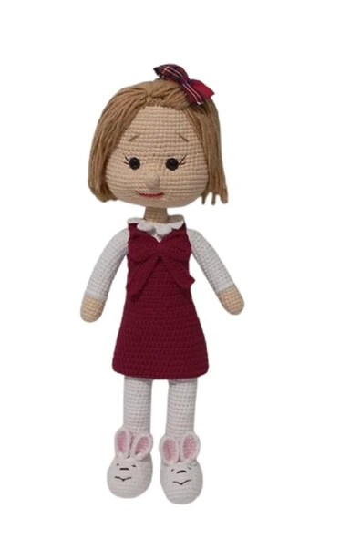 Eliz Ada Bebek Amigurumi Organik Oyuncak ürün görseli 1