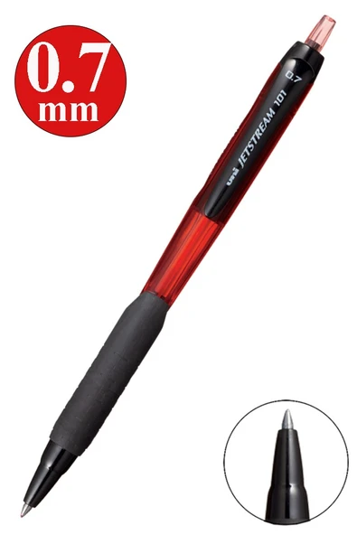 Jel Uçlu Pilot Kalem 1 Adet Uniball Jetstream SXN-101 0.7 mm Roller Basmalı Pilot Kalem Roller Uçlu Likit Mürekkepli ürün görseli 1