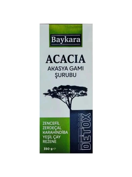 Baykara Acacia Akasya Gamı Şurubu 350 gr (Detox Şurubu) ürün görseli 1