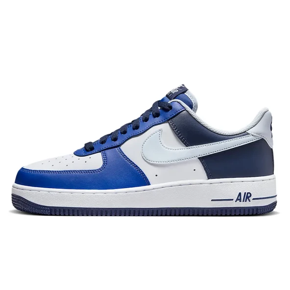 Nike Air Force 1 '07 Lv8 Erkek Beyaz/Mavi Renk Sneaker ürün görseli 1