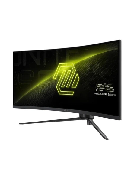 MSI 34" MAG 345CQR 3440x1440 (UWQHD) 21:9 CURVE 1000R VA 180HZ 1MS FREESYNC PREMIUM GAMING MONITOR ürün görseli 1