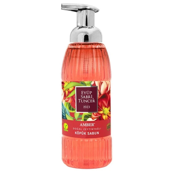 Doğal Zeytinyağlı Köpük Sabun 500 ml Amber ürün görseli 1