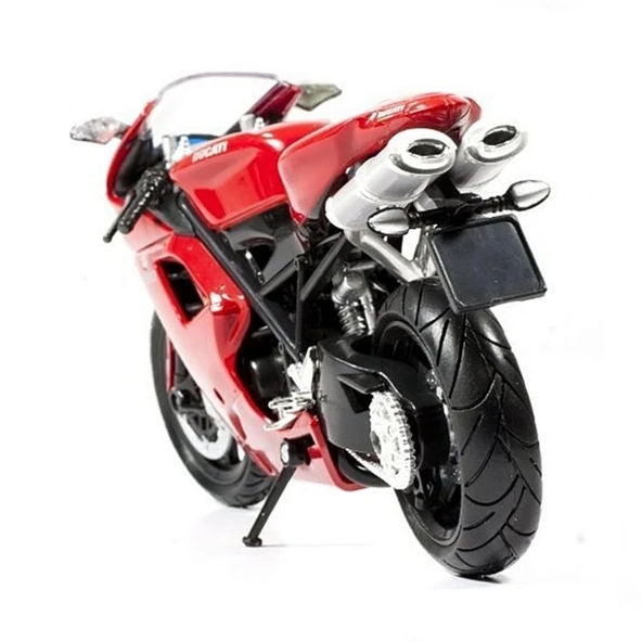 NessiWorld 1:12 Ducati 1198 Model Motorsiklet - Resim 3