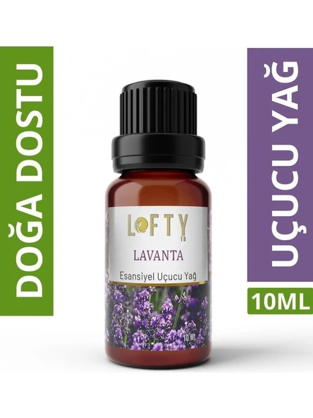 Lofty Lavanta Uçucu Yağ Buhurdanlık Esansı Konsantre Oda Kokusu Uçucu Esans Buhur Yağı 10 ml ürün görseli 1