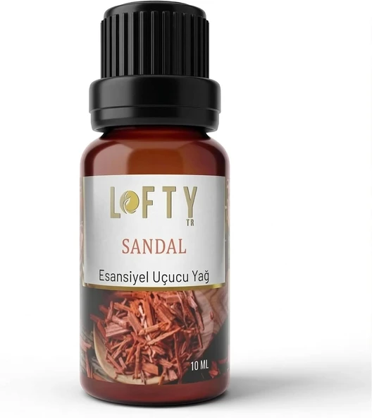 Lofty Sandal Uçucu Yağ Buhurdanlık Esansı Konsantre Oda Kokusu Uçucu Esans Buhur Yağı 10 ml ürün görseli 1