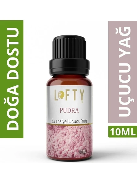 Lofty Pudra Uçucu Yağ Konsantre Oda Kokusu 10 ml Doğa Dostu Esans Özelliği ile ürün görseli 1